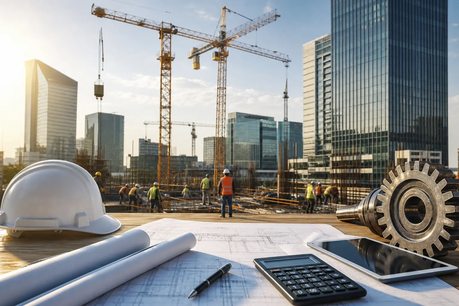 Obra de construcción y maquinaria industrial representan la inversión fija bruta en México durante junio de 2026
