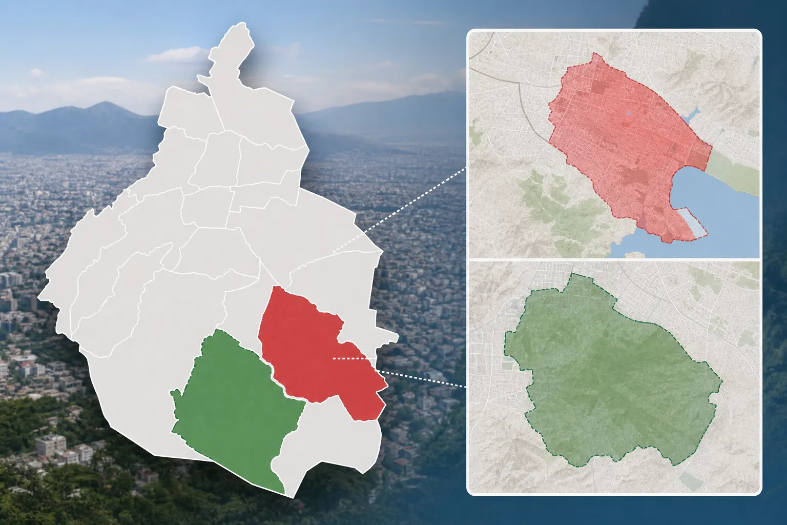 Mapa de las zonas con ley seca en Tláhuac y Tlalpan durante las Fiestas Patrias de 2026