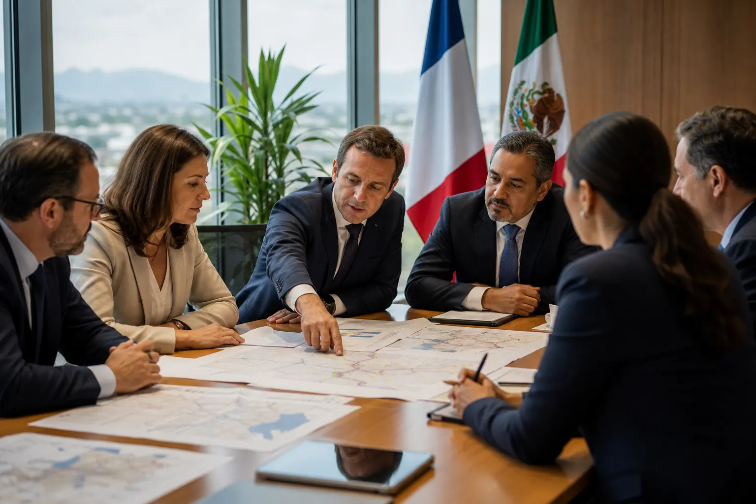 Misión empresarial francesa con Nicolas Forissier en México