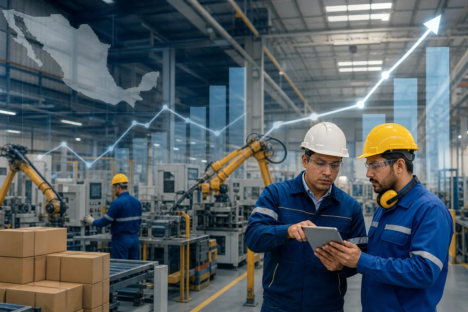 Planta industrial mexicana representativa de los proyectos de inversión del Plan México