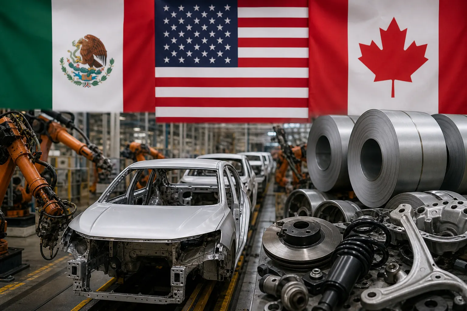 Industria automotriz y cadenas de suministro de México ante la revisión del T-MEC