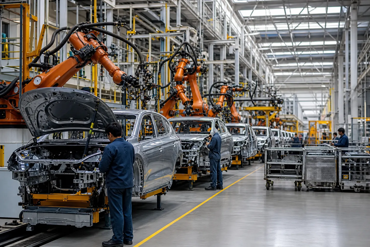 La industria automotriz mexicana se frena en septiembre: exportaciones caen 11.85%