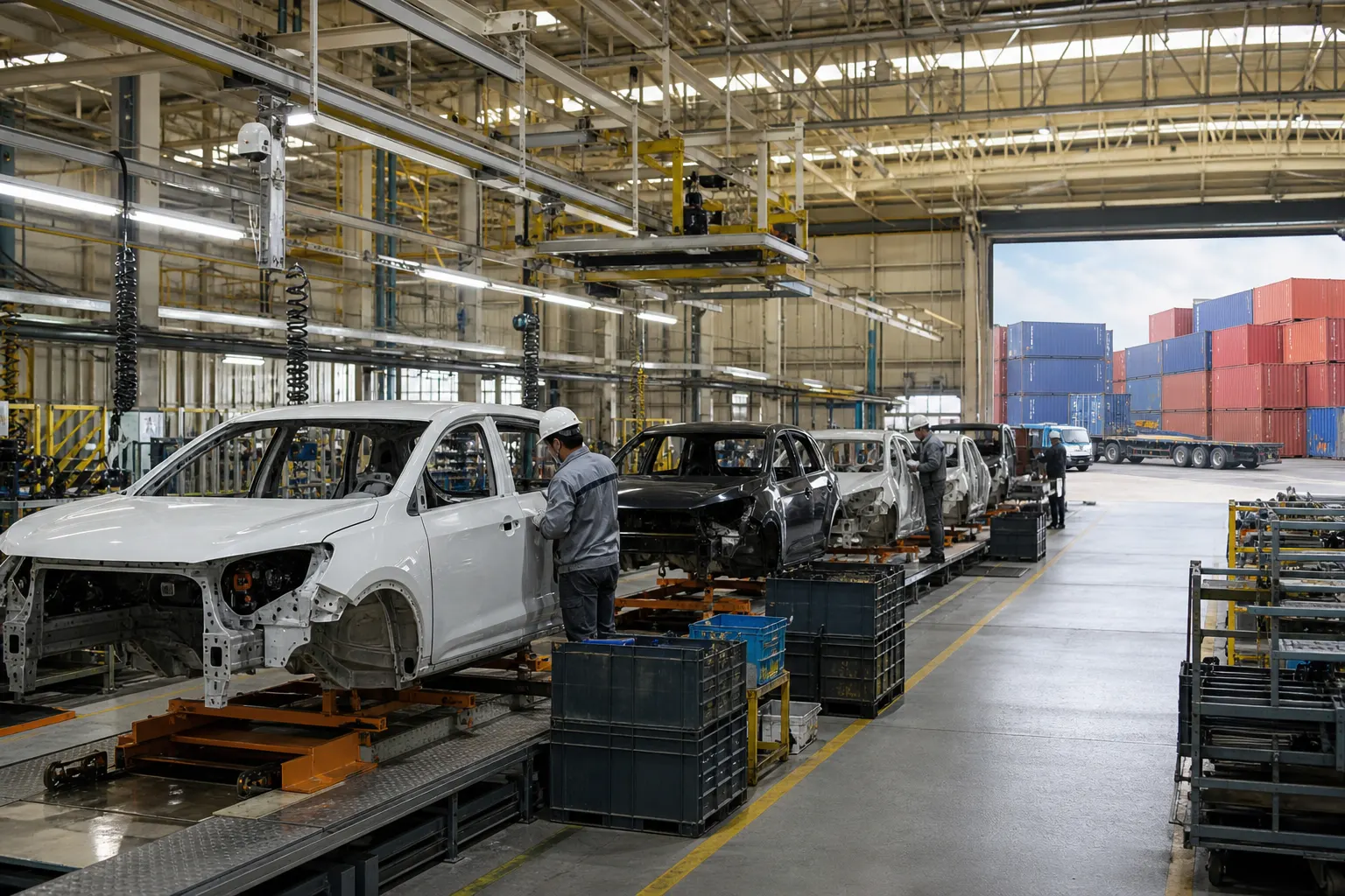 La industria automotriz mexicana cambia de velocidad: menos autos y exportaciones, más ventas en el país